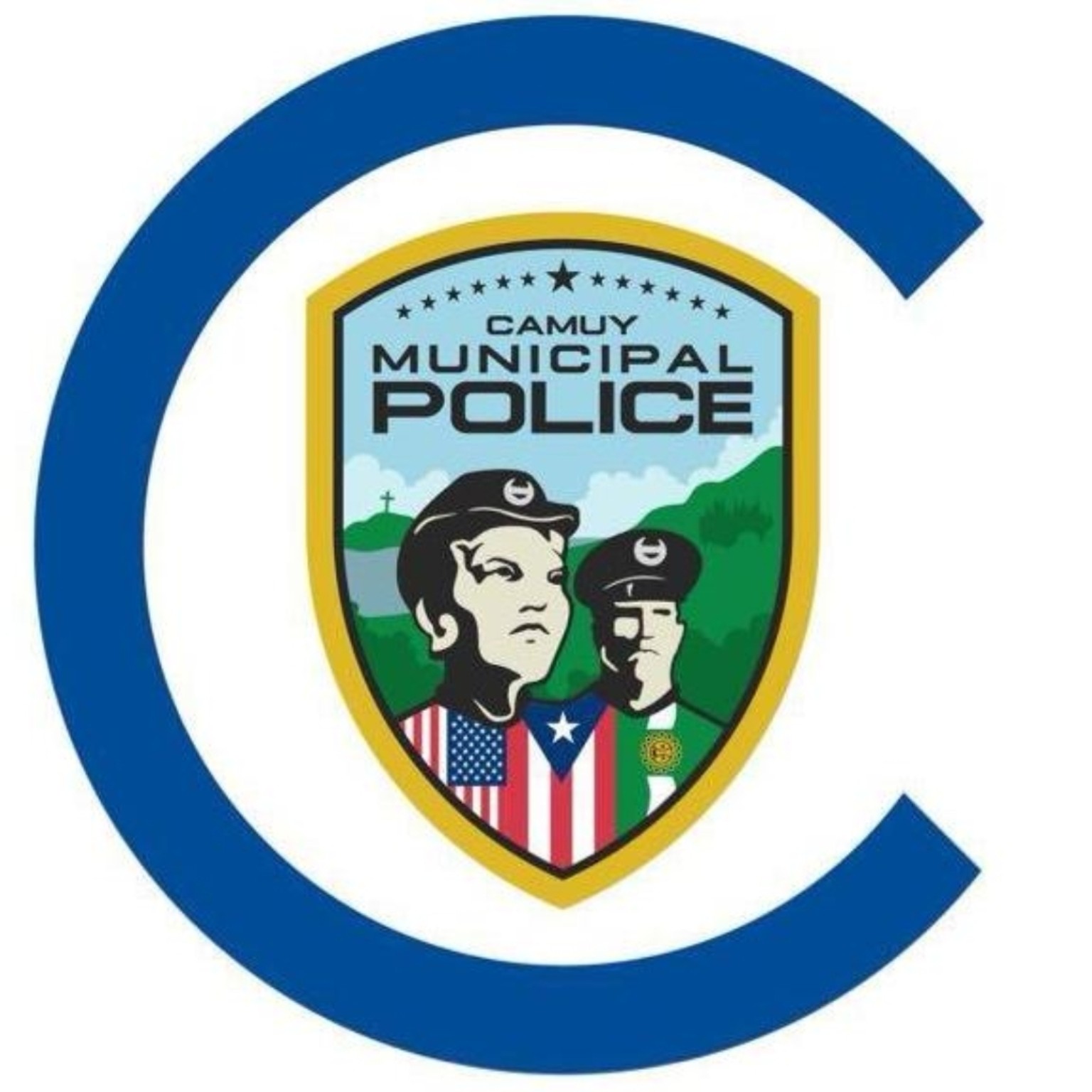 Logo de la Policía Municipal de Camuy